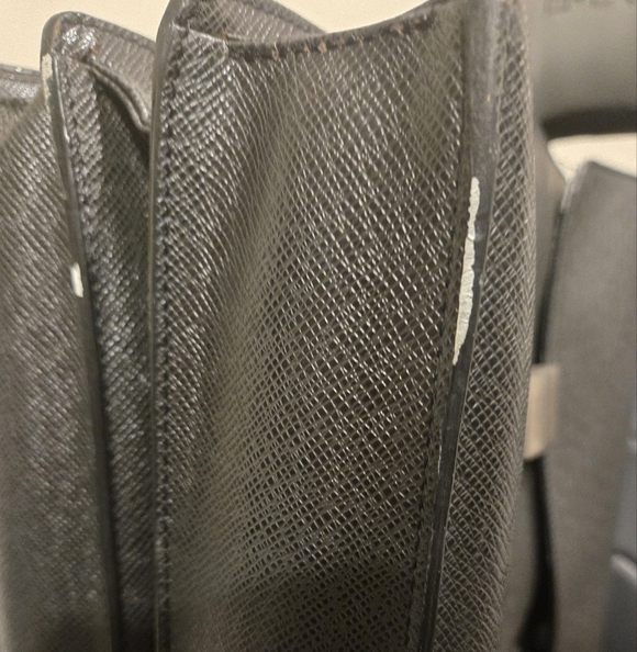 Louis Vuitton Taiga Serviette Tobol Briefcase Black Leather - Picture 10 of 16